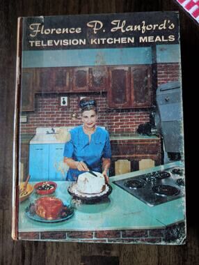 VINTAGE 1964 FLORENCE HANFORD'S TELEVISION KITCHEN MEALS COOKBOOK COOK RECIPES